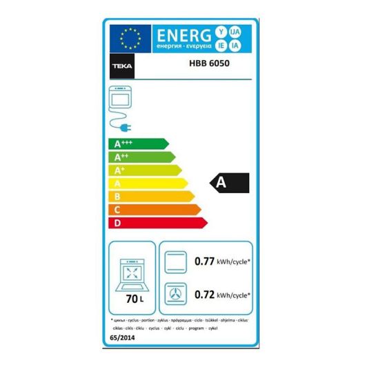 HORNO MULTIFUNCIÓN CON LIMPIEZA HIDROLÍTICA TEKA NEO HBB 6050 SS  