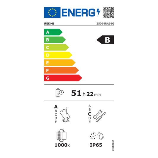 Movil XIAOMI Redmi Note15 256Gb 5G Negro