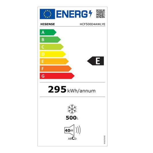 Congelador horizontal HISENSE HCF500D4AWLYE