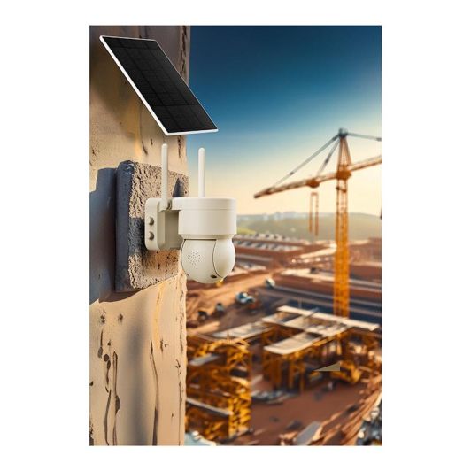 Cámara de vigilancia motorizada CHACON 4G 2K con panel solar