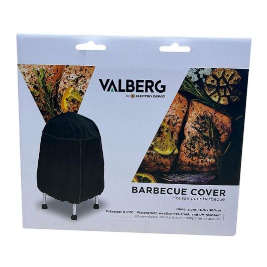 Funda para barbacoa VALBERG CIRCLEPREMIUM 70X80