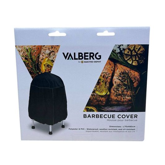 Funda para barbacoa VALBERG CIRCLEPREMIUM 70X80