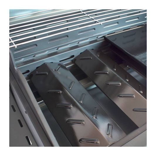 Barbacoa Gas, para 12 personas, 4 zonas, VALBERG BBQGZ VAL4BPL7341