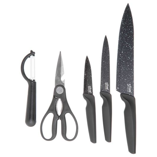 Juego de tabla de cortar y cuchillos