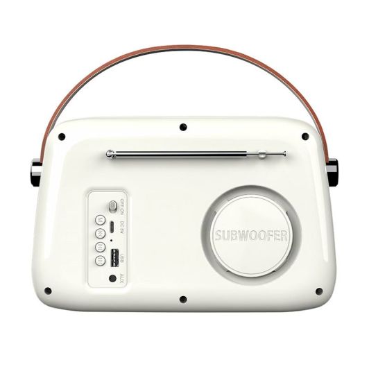 Radio LEDWOOD VINTAGE ALMA BLANCHE