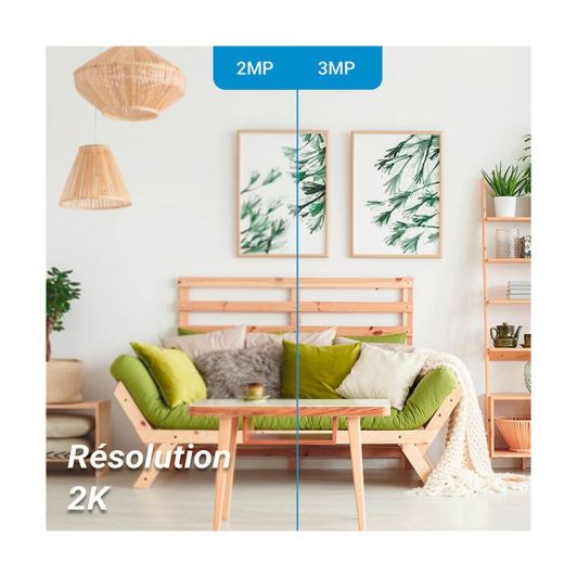 Cámara vigilancia EZVIZ TY1 3MP - Interior Motorizada 2K Visión Nocturna