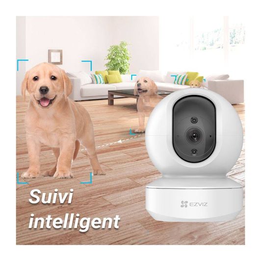 Cámara vigilancia EZVIZ TY1 3MP - Interior Motorizada 2K Visión Nocturna