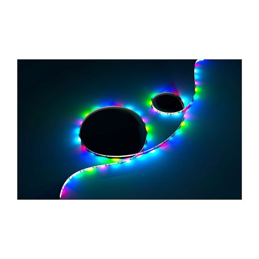 Cinta LED R-MUSIC USB 10m con control remoto