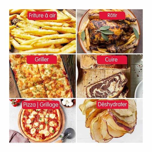 Mini Horno con función Airfry 25L VALBERG MO AIRFRY
