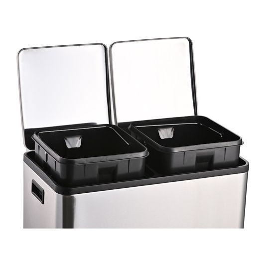 Basura VALBERG inox 2x30L