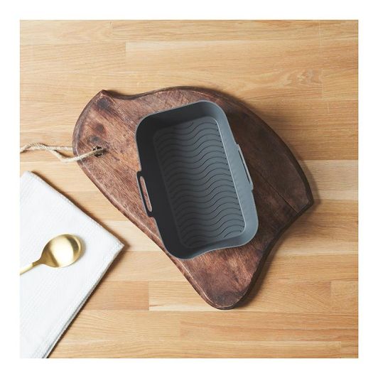 Molde de silicona de 19x12 cm para freidora de aire