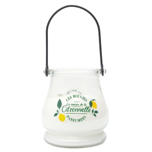 Vela Citronela con luz led 
