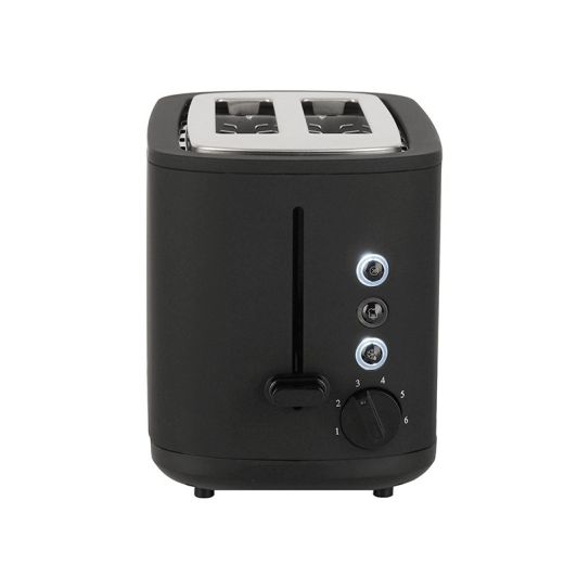 Tostadora VALBERG VAL-TC2STB negra soft touch