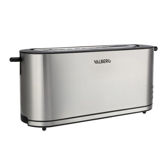 Tostadora 1 ranura larga VALBERG VAL-TL1X INOX