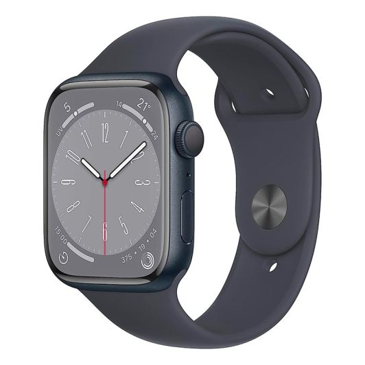 Reloj inteligente APPLE WATCH Serie 8 de 41 mm, color negro, reacondicionado, grado A+