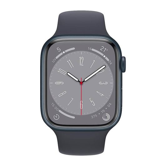 Reloj inteligente APPLE WATCH Serie 8 de 41 mm, color negro, reacondicionado, grado A+