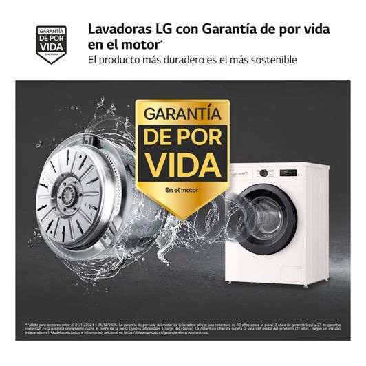 Lavadora Secadora 9+5kg LG W4X1095NWK