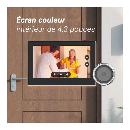 Cámara de vigilancia EZVIZ Peephole HP2 1080p