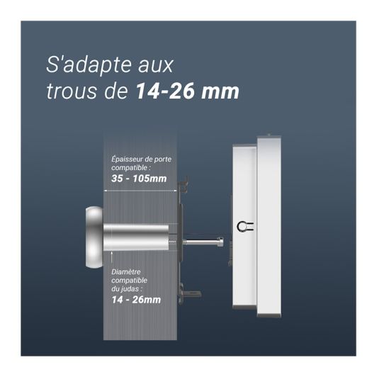 Cámara de vigilancia EZVIZ Peephole HP2 1080p