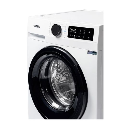 LAVADORA 10kg, 1400rpm, ideal para familias desde 4 personas, clase A-10%, blanca,  VALBERG WF 1014 A-10 W566C