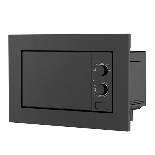 Microondas Integrable 20L monofunción negro VALBERG 