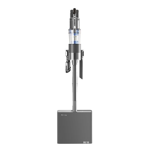Aspiradora escoba flexible 130aw con estación de limpieza y autovaciado VALBERG DS10 DUST STATION