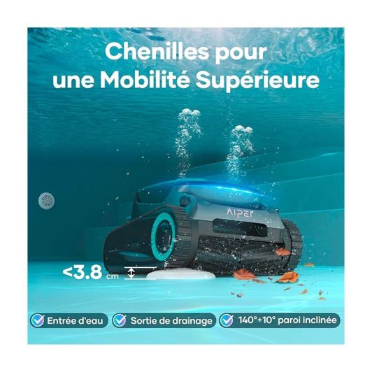 Robot limpiador sin cable para piscina AIPER SCUBA S1 PRO