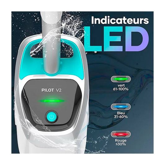 Aspiradora Limpiadora Escoba para piscinas AIPER PILOT V2