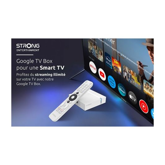 TV BOX  STRONG GOOGLE TV 4K LEAPS3+V2