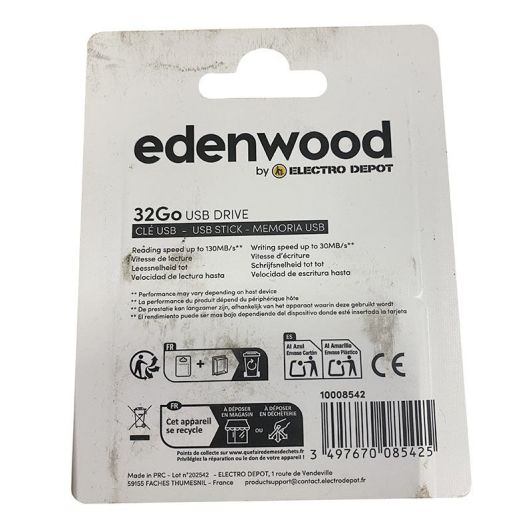 Memoria USB EDENWOOD 32Gb