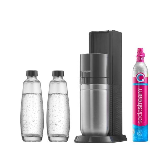 Maquina soda SODASTREAM DUO negra Pack 2