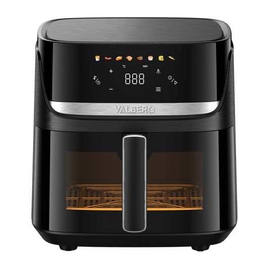 Freidora sin aceite Airfry 7,6L con pantalla color y doble resistencia VALBERG VAL-AF76