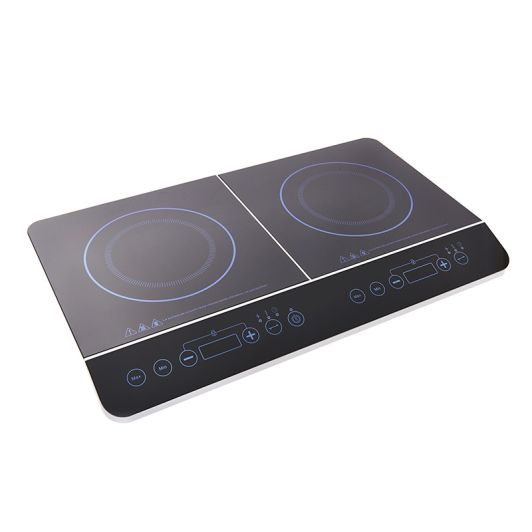 Placa de inducción de 2 fuegos VALBERG VAL-IND2F (V2)