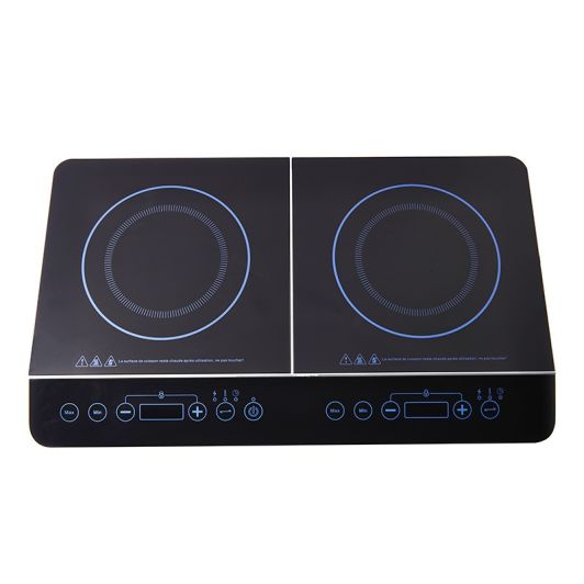 Placa de inducción de 2 fuegos VALBERG VAL-IND2F (V2)