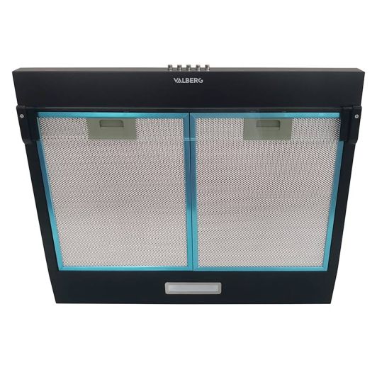 Campana Convencional  60cm negra 380m3 VALBERG CH 60 2M K 302C V2