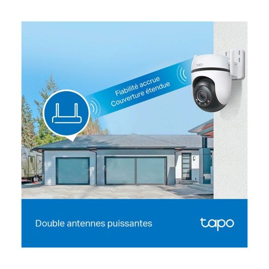 CÁMARA DE SEGURIDAD WIFI TAPO C520WS 2K+