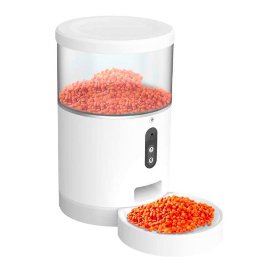 Dispensador de croquetas 4 litros con cámara PAWZZ 
