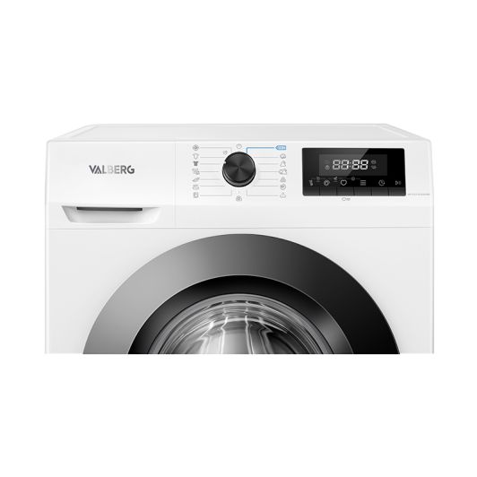 Lavadora Valberg 9 kg WF 914 A‑10 SD Blanco - Clase Energética A