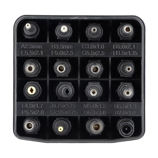Fuente de alimentación universal EDENWOOD de 3 a 12 V - 27 W USB-C + 20 conectores