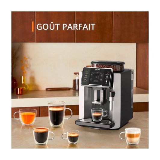 CAFETERA SUPERAUTOMÁTICA  EXPRESSO KRUPS YY5717FD SENSATION
