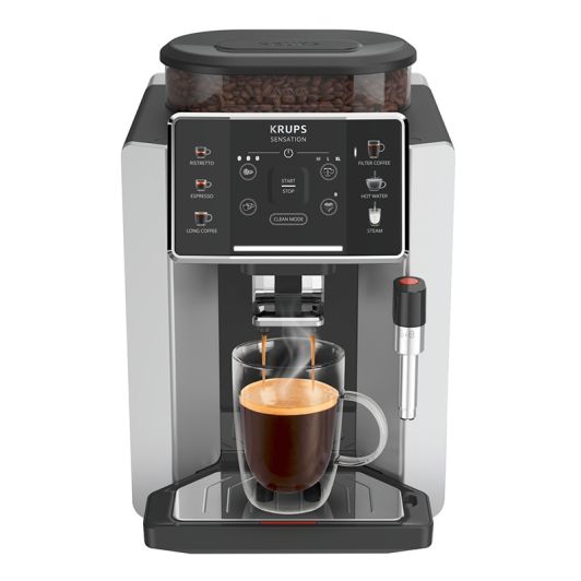CAFETERA SUPERAUTOMÁTICA  EXPRESSO KRUPS YY5717FD SENSATION
