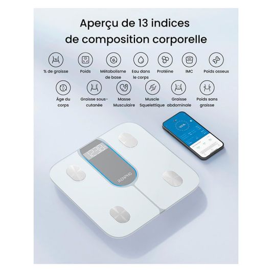 BASCULA DE BAÑO ELECTRÓNICA 