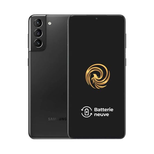 Móvil SAMSUNG S21 8GB/128Gb 5G negro Reacondicionado grado  A+