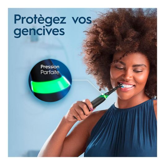 Cepillo de Dientes Eléctrico ORAL-B iO 3S noire 3 Modos Sensor de Presión Micro vibraciones