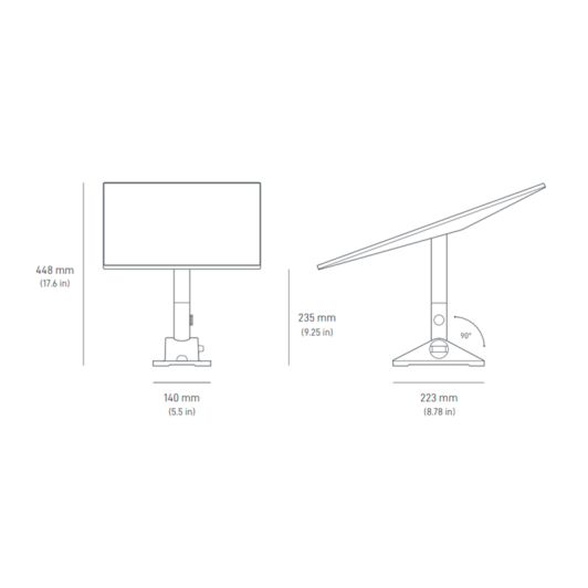 Soporte pivotante STARLINK standard