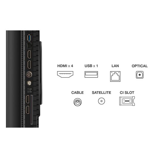 Smart TV TCL 65 Pulgadas QLED 4K UHD 144Hz Google TV HDR10 + Dolby Atmos 65QLED810K