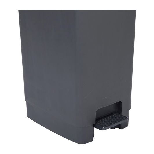 Cubo de basura flat bin 40L negro