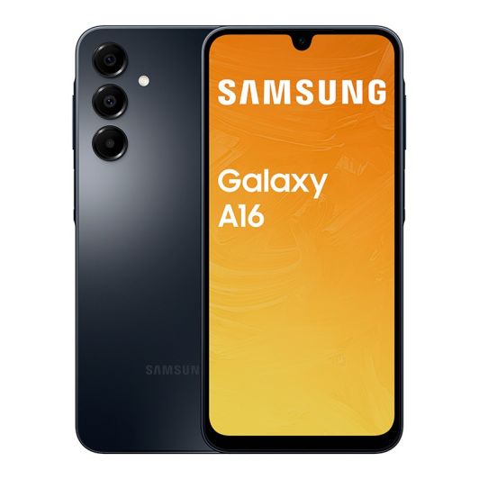 Teléfono Movil Samsung Galaxy A16 4G 128 GB Negro + Funda Gratis