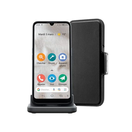 Teléfono Movil DORO 8100Plus Senior 32Gb Negro