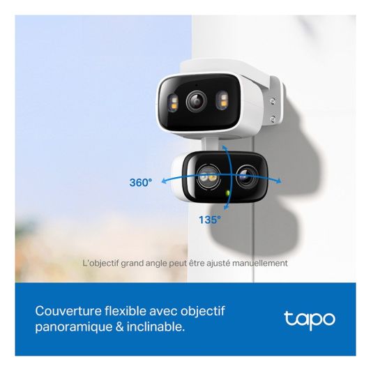 CÁMARA DE SEGURIDAD TAPO C246D DUAL OBJ 2Kx2